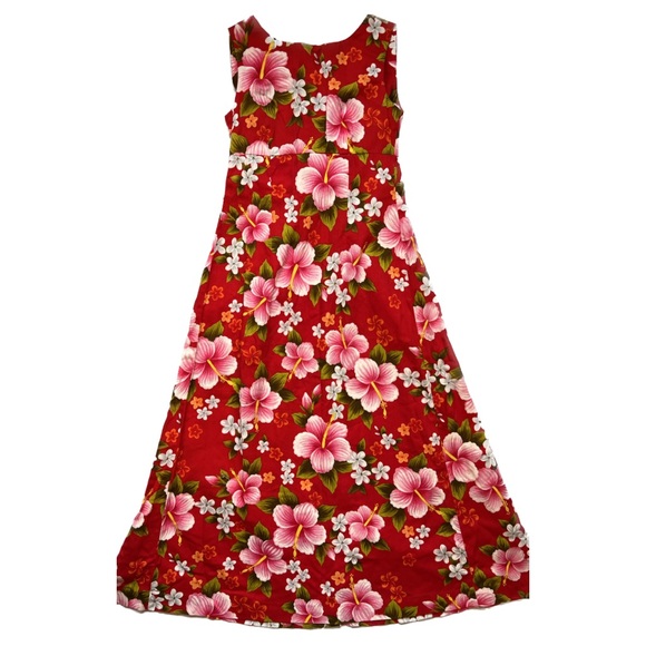 Vintage Dresses Vintage Hawaiian Maxi Dress Poshmark